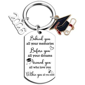2025 Graduation Keychain for Him and Her