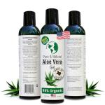 Organic Aloe Vera Gel – 8 oz Dispenser