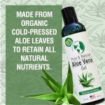 Organic Aloe Vera Gel – 8 oz Dispenser