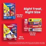 Assorted Fun Size Chocolate Bars – 60 Count