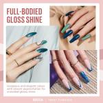 12-Color Christmas Gel Nail Polish Set