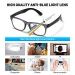 Kids Blue Light Blocking Glasses - 2 Pack