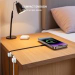 6 Pack Magnetic Cable Clips for Organizing Cords