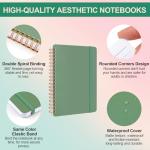 3-Pack Small Spiral Notebooks 5x7