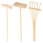 Mini Zen Garden Rake Tool Set – 3 Pieces