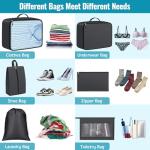 8 Packing Cubes Set for Travel Organizers