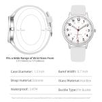 Waterproof Nurse Watch for Women - White Silicone