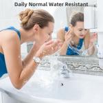 Waterproof Nurse Watch for Women - White Silicone