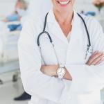 Waterproof Nurse Watch for Women - White Silicone