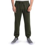 Men's Fleece Joggers with Pockets - Green