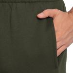 Men's Fleece Joggers with Pockets - Green