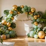 129pcs Metallic Gold Balloon Kit for Parties