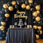 129pcs Metallic Gold Balloon Kit for Parties