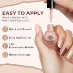 Mini Nail Polish Set - 6 Quick-Dry Colors