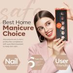 Mini Nail Polish Set - 6 Quick-Dry Colors