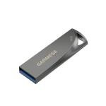 GARMESE 64GB USB 3.0 Flash Drive, Waterproof Metal USB Memory Stick, Slim Thumb Drive Portable Pen Drive with Keychain Hole Stylish Jump Drive for PC Computer Car - Gray