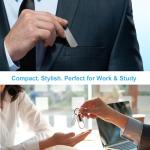 ABLAZE 2GB USB Flash Drive 2 Pack, Metal Flash Drive USB 2.0 Thumb Drives with Keychains USB Stick 2GB USB Drive Pendrive