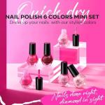 Modelones Pink Nail Polish Set - 6 Shades