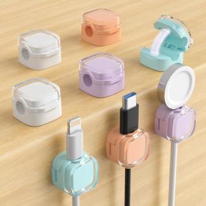 8-Pack Magnetic Cable Clips for Easy Organization