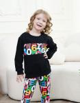 Toddler Girls' Letter Graphic Sweatshirt and Leggings Set