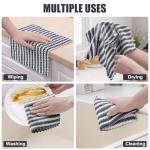 12 Pack Soft Microfiber Kitchen Dish Cloths