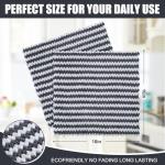 12 Pack Soft Microfiber Kitchen Dish Cloths