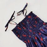 Cute Toddler Girls' Summer Dress with Cherry Print