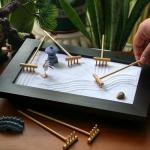 Mini Zen Garden Rake - Relaxing Desktop Accessory