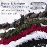 Satin Lined Halo Turban Head Wrap - Black