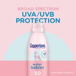 Coppertone Water Babies SPF 50 Sunscreen Spray 6 Oz