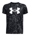 Under Armour Boys Big Logo T-Shirt, Black