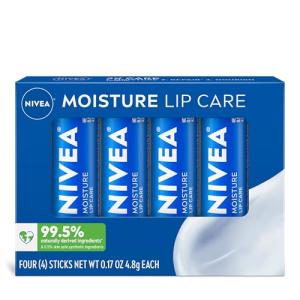 NIVEA Hydrating Lip Balm Set - 4 Pack