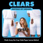 DUDE Wipes - Unscented Flushable Wipes 3 Pack