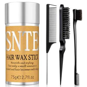 Hair Brush Set: Wax, Edge Brush, Combs & More