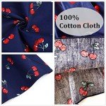 Cute Toddler Girls' Summer Dress with Cherry Print