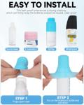 16 Silicone Bottle Covers - Travel Essentials Under $10