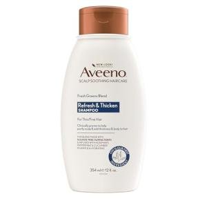Aveeno Fresh Greens Sulfate-Free Shampoo, 12oz