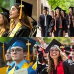 Matte Graduation Cap with Tassel & Year Charm