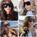 Stylish Oversized Square Sunglasses for Everyone