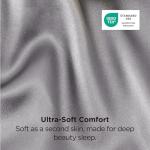 Satin Pillowcases Set of 2 - Dark Grey 20x30