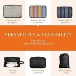 Packing Cubes Set - 6 Lightweight Organizers