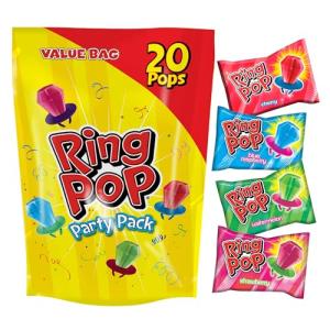 Ring Pop Lollipops, 20 Count Bulk Pack
