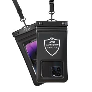 Waterproof Phone Pouch with Lanyard for Vacations