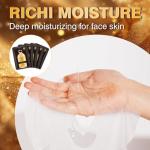 24K Gold Hydrating Facial Mask - 10 Pack