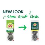 3-Pack Scotch-Brite Stainless Steel Dish Scrubbers