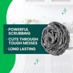 3-Pack Scotch-Brite Stainless Steel Dish Scrubbers
