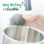 3-Pack Scotch-Brite Stainless Steel Dish Scrubbers