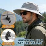 Men's Waterproof UV Protection Wide Brim Sun Hat