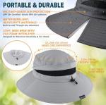Men's Waterproof UV Protection Wide Brim Sun Hat