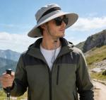 Men's Waterproof UV Protection Wide Brim Sun Hat